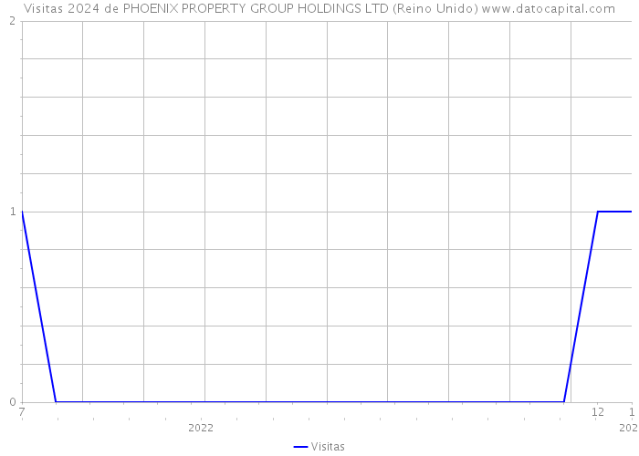 Visitas 2024 de PHOENIX PROPERTY GROUP HOLDINGS LTD (Reino Unido) 