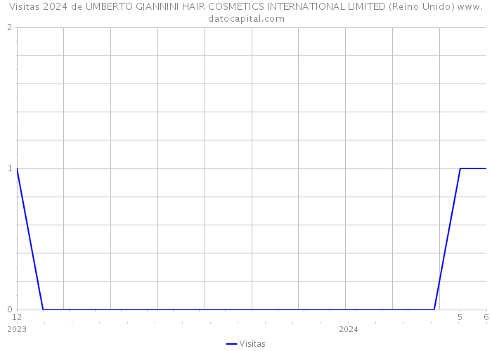 Visitas 2024 de UMBERTO GIANNINI HAIR COSMETICS INTERNATIONAL LIMITED (Reino Unido) 