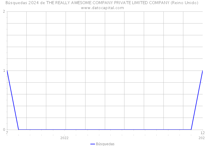 Búsquedas 2024 de THE REALLY AWESOME COMPANY PRIVATE LIMITED COMPANY (Reino Unido) 