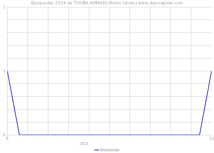 Búsquedas 2024 de TOOBA AHMADI (Reino Unido) 