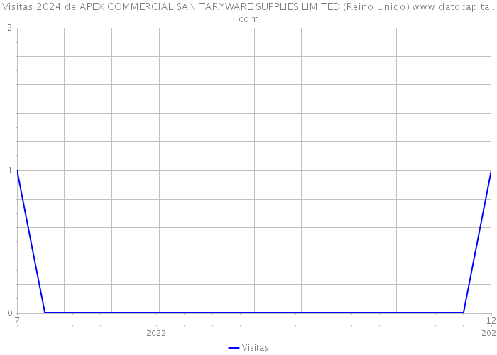 Visitas 2024 de APEX COMMERCIAL SANITARYWARE SUPPLIES LIMITED (Reino Unido) 