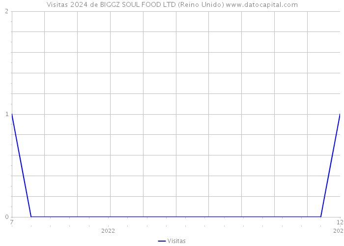 Visitas 2024 de BIGGZ SOUL FOOD LTD (Reino Unido) 