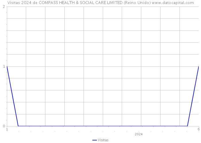 Visitas 2024 de COMPASS HEALTH & SOCIAL CARE LIMITED (Reino Unido) 
