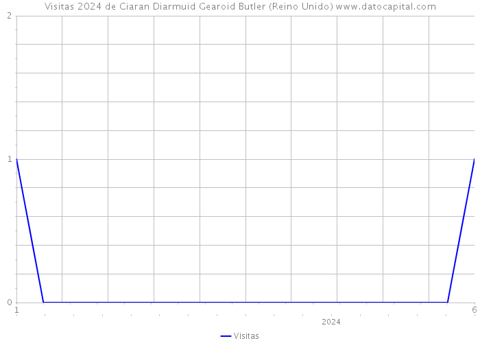 Visitas 2024 de Ciaran Diarmuid Gearoid Butler (Reino Unido) 