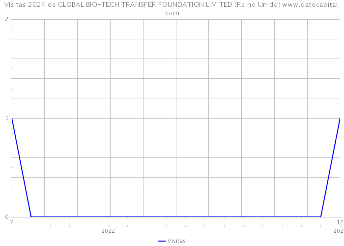 Visitas 2024 de GLOBAL BIO-TECH TRANSFER FOUNDATION LIMITED (Reino Unido) 