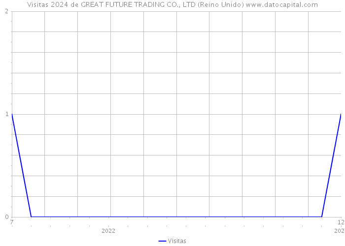 Visitas 2024 de GREAT FUTURE TRADING CO., LTD (Reino Unido) 