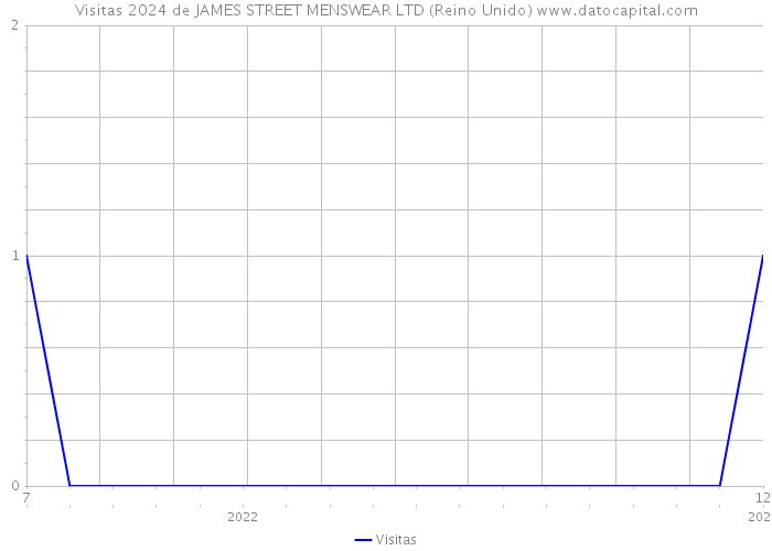 Visitas 2024 de JAMES STREET MENSWEAR LTD (Reino Unido) 
