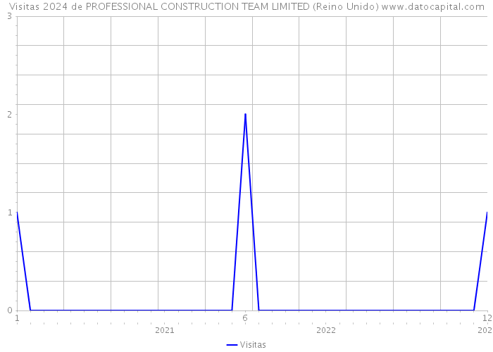 Visitas 2024 de PROFESSIONAL CONSTRUCTION TEAM LIMITED (Reino Unido) 