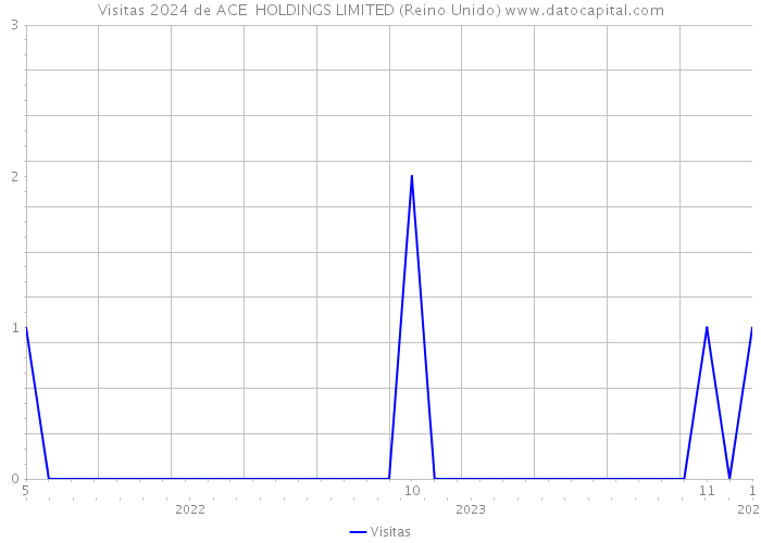 Visitas 2024 de ACE+ HOLDINGS LIMITED (Reino Unido) 