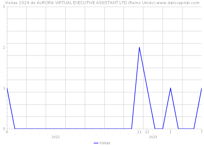 Visitas 2024 de AURORA VIRTUAL EXECUTIVE ASSISTANT LTD (Reino Unido) 