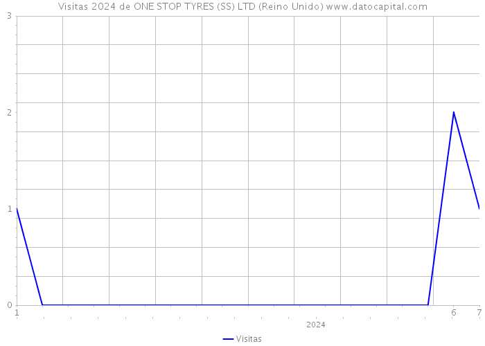 Visitas 2024 de ONE STOP TYRES (SS) LTD (Reino Unido) 