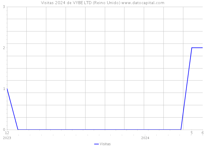 Visitas 2024 de VYBE LTD (Reino Unido) 