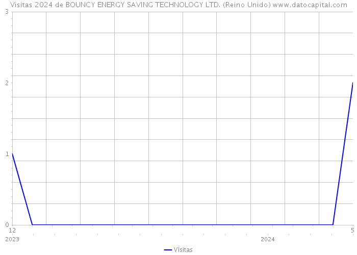 Visitas 2024 de BOUNCY ENERGY SAVING TECHNOLOGY LTD. (Reino Unido) 