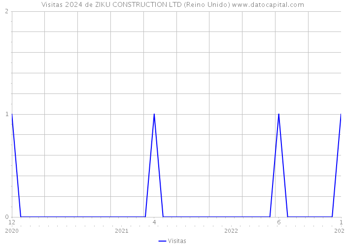 Visitas 2024 de ZIKU CONSTRUCTION LTD (Reino Unido) 