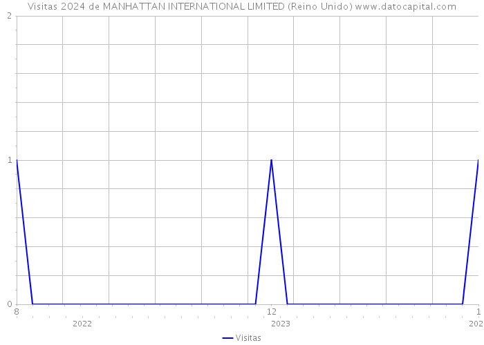 Visitas 2024 de MANHATTAN INTERNATIONAL LIMITED (Reino Unido) 