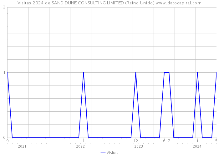 Visitas 2024 de SAND DUNE CONSULTING LIMITED (Reino Unido) 