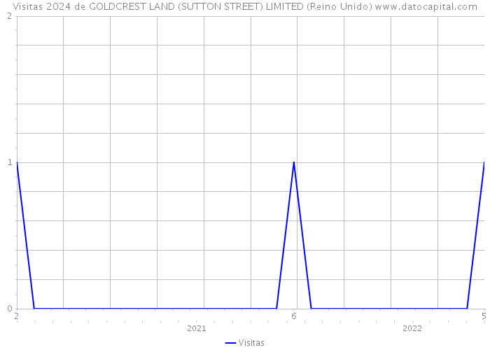 Visitas 2024 de GOLDCREST LAND (SUTTON STREET) LIMITED (Reino Unido) 