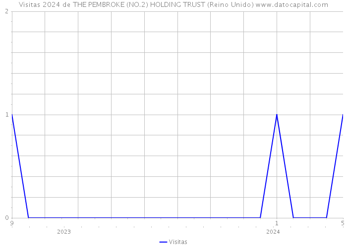 Visitas 2024 de THE PEMBROKE (NO.2) HOLDING TRUST (Reino Unido) 