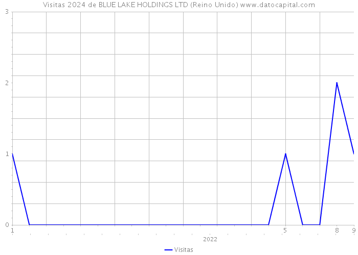 Visitas 2024 de BLUE LAKE HOLDINGS LTD (Reino Unido) 