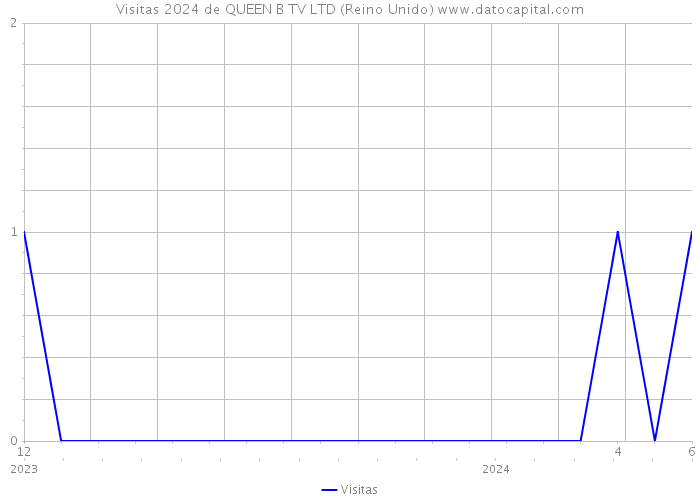 Visitas 2024 de QUEEN B TV LTD (Reino Unido) 