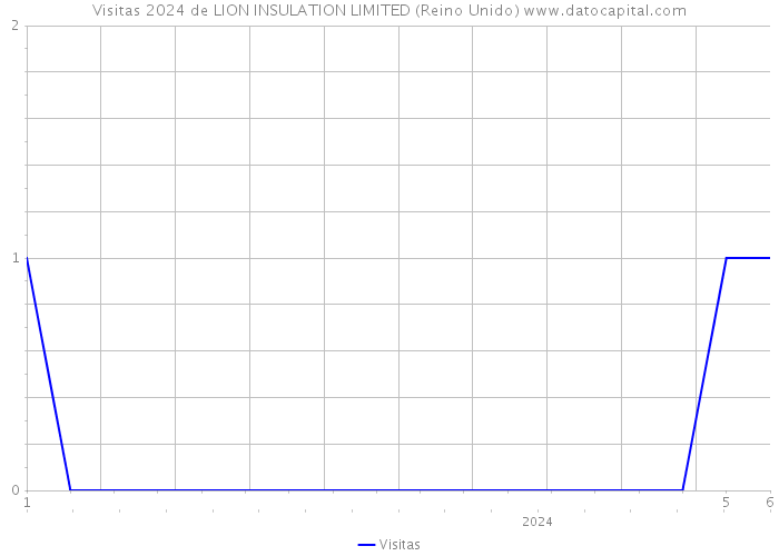 Visitas 2024 de LION INSULATION LIMITED (Reino Unido) 