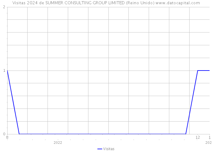 Visitas 2024 de SUMMER CONSULTING GROUP LIMITED (Reino Unido) 