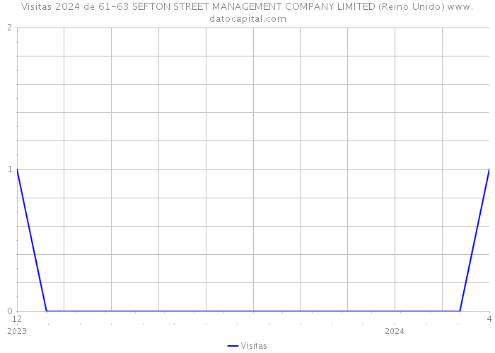 Visitas 2024 de 61-63 SEFTON STREET MANAGEMENT COMPANY LIMITED (Reino Unido) 