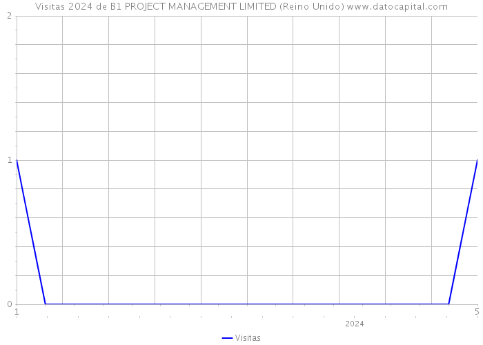 Visitas 2024 de B1 PROJECT MANAGEMENT LIMITED (Reino Unido) 