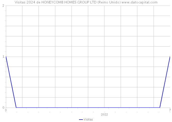 Visitas 2024 de HONEYCOMB HOMES GROUP LTD (Reino Unido) 