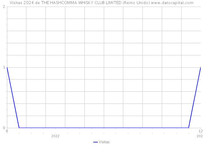 Visitas 2024 de THE HASHCOMMA WHISKY CLUB LIMITED (Reino Unido) 