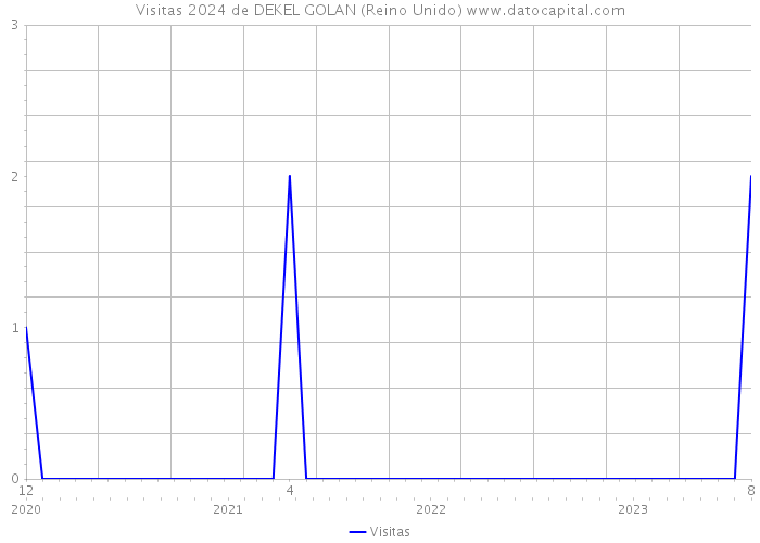 Visitas 2024 de DEKEL GOLAN (Reino Unido) 