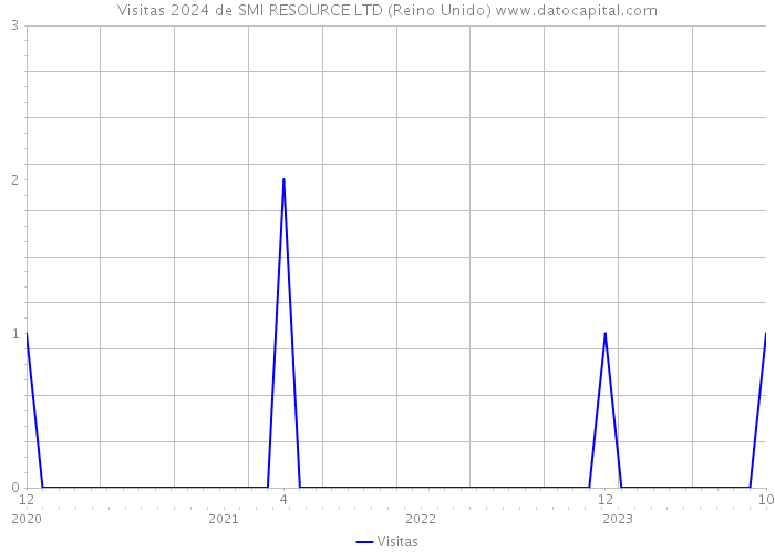 Visitas 2024 de SMI RESOURCE LTD (Reino Unido) 