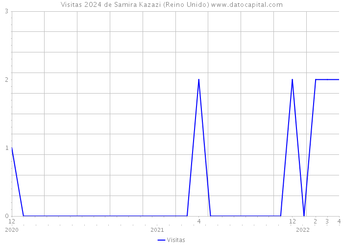 Visitas 2024 de Samira Kazazi (Reino Unido) 