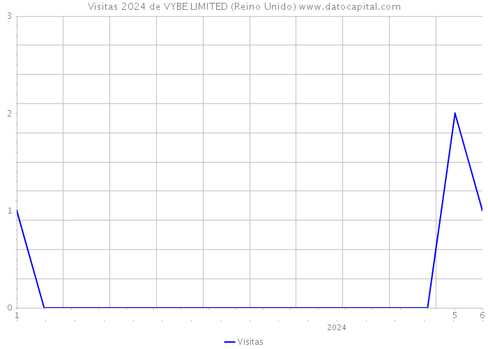 Visitas 2024 de VYBE LIMITED (Reino Unido) 