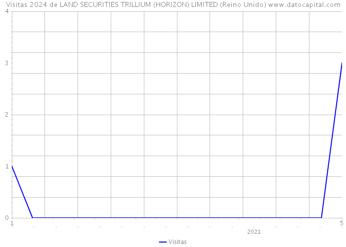 Visitas 2024 de LAND SECURITIES TRILLIUM (HORIZON) LIMITED (Reino Unido) 