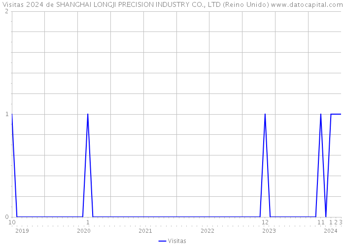 Visitas 2024 de SHANGHAI LONGJI PRECISION INDUSTRY CO., LTD (Reino Unido) 