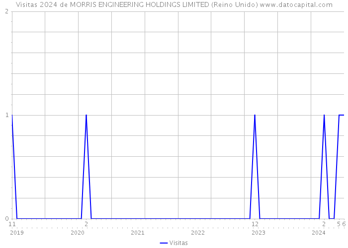 Visitas 2024 de MORRIS ENGINEERING HOLDINGS LIMITED (Reino Unido) 