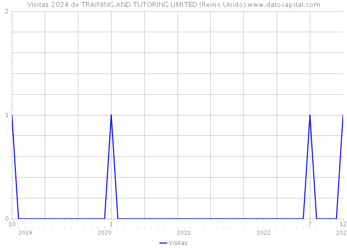 Visitas 2024 de TRAINING AND TUTORING LIMITED (Reino Unido) 