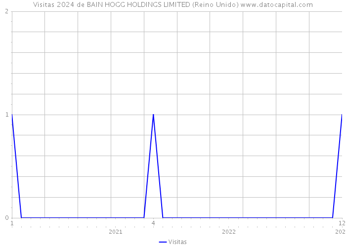 Visitas 2024 de BAIN HOGG HOLDINGS LIMITED (Reino Unido) 