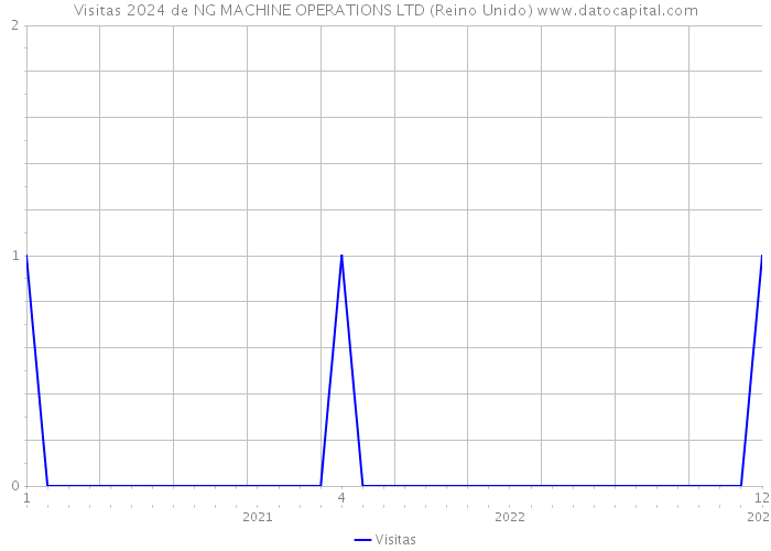 Visitas 2024 de NG MACHINE OPERATIONS LTD (Reino Unido) 