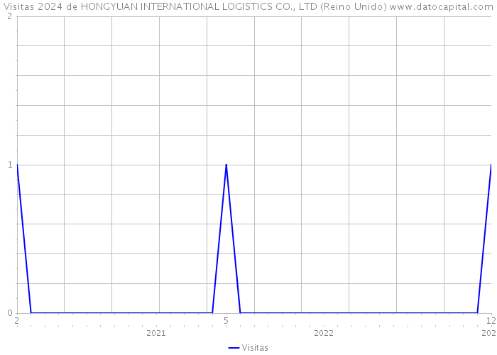 Visitas 2024 de HONGYUAN INTERNATIONAL LOGISTICS CO., LTD (Reino Unido) 