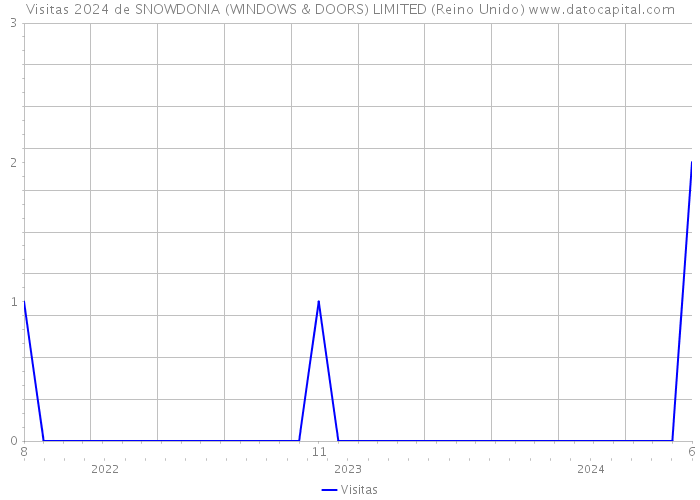 Visitas 2024 de SNOWDONIA (WINDOWS & DOORS) LIMITED (Reino Unido) 