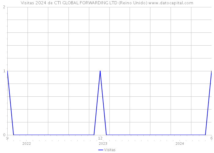 Visitas 2024 de CTI GLOBAL FORWARDING LTD (Reino Unido) 