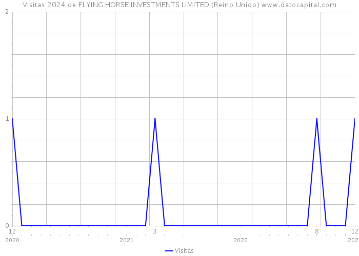 Visitas 2024 de FLYING HORSE INVESTMENTS LIMITED (Reino Unido) 