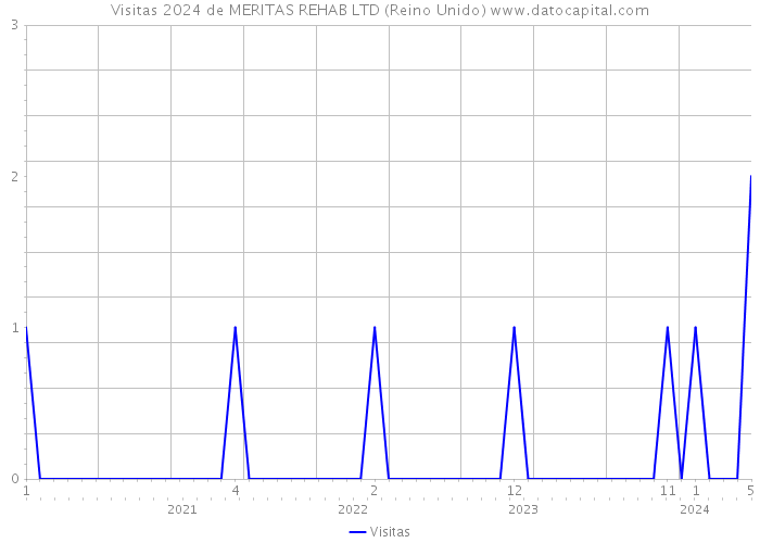 Visitas 2024 de MERITAS REHAB LTD (Reino Unido) 