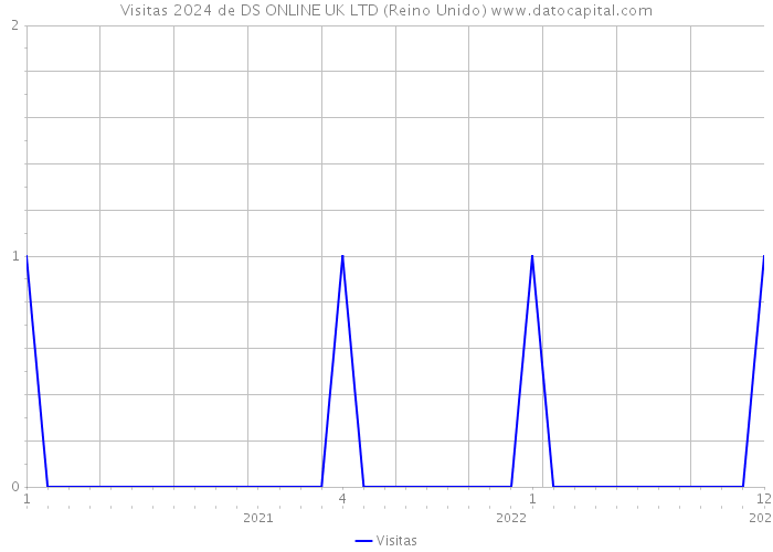 Visitas 2024 de DS ONLINE UK LTD (Reino Unido) 