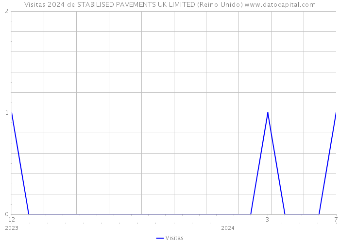 Visitas 2024 de STABILISED PAVEMENTS UK LIMITED (Reino Unido) 