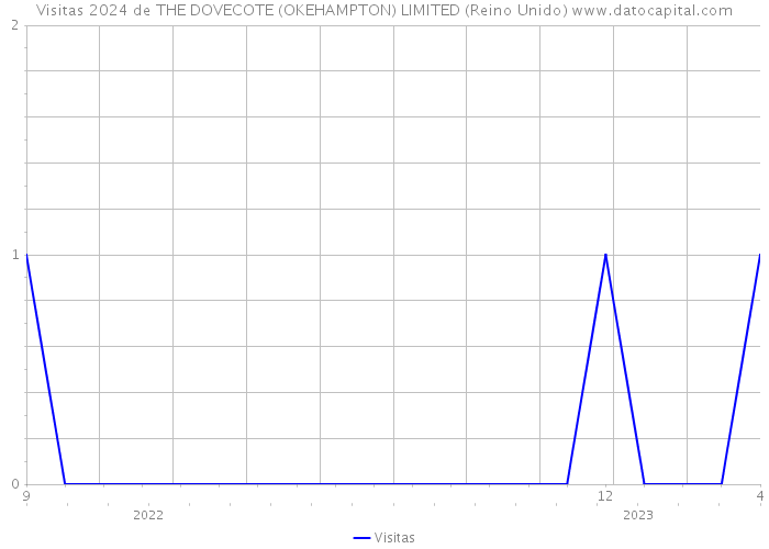 Visitas 2024 de THE DOVECOTE (OKEHAMPTON) LIMITED (Reino Unido) 