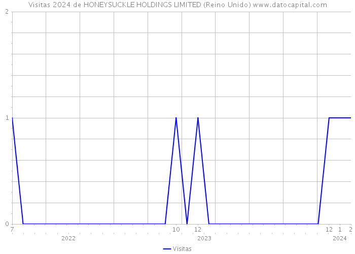 Visitas 2024 de HONEYSUCKLE HOLDINGS LIMITED (Reino Unido) 