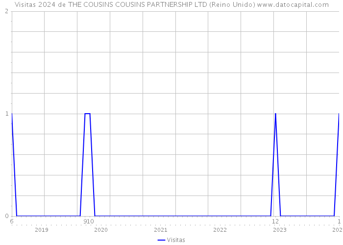 Visitas 2024 de THE COUSINS COUSINS PARTNERSHIP LTD (Reino Unido) 